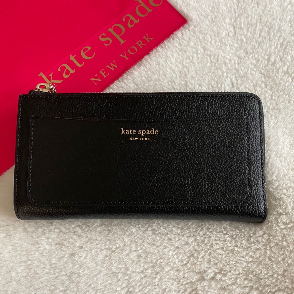 Kate Spade Eva Black Wallet